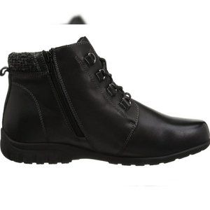 Propét Women's Delaney Ankle Leather Boots Size 11WW Extra Wide Booties